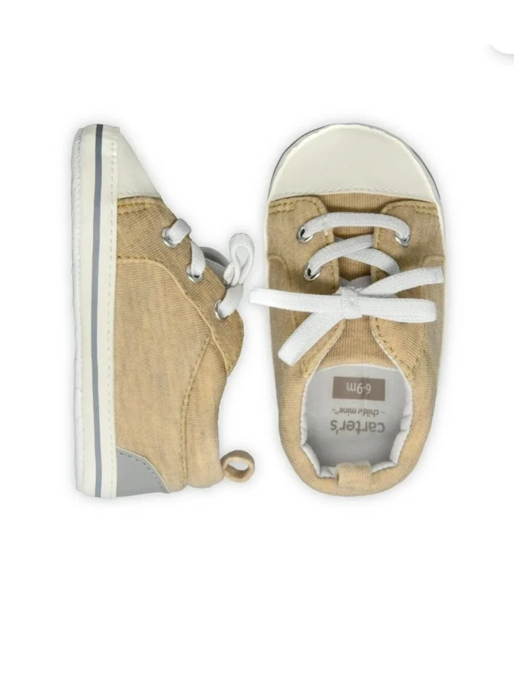 Baby Boy Low Top Sneaker Sizes 6-9 Months NEW - Carter's Child of Mine